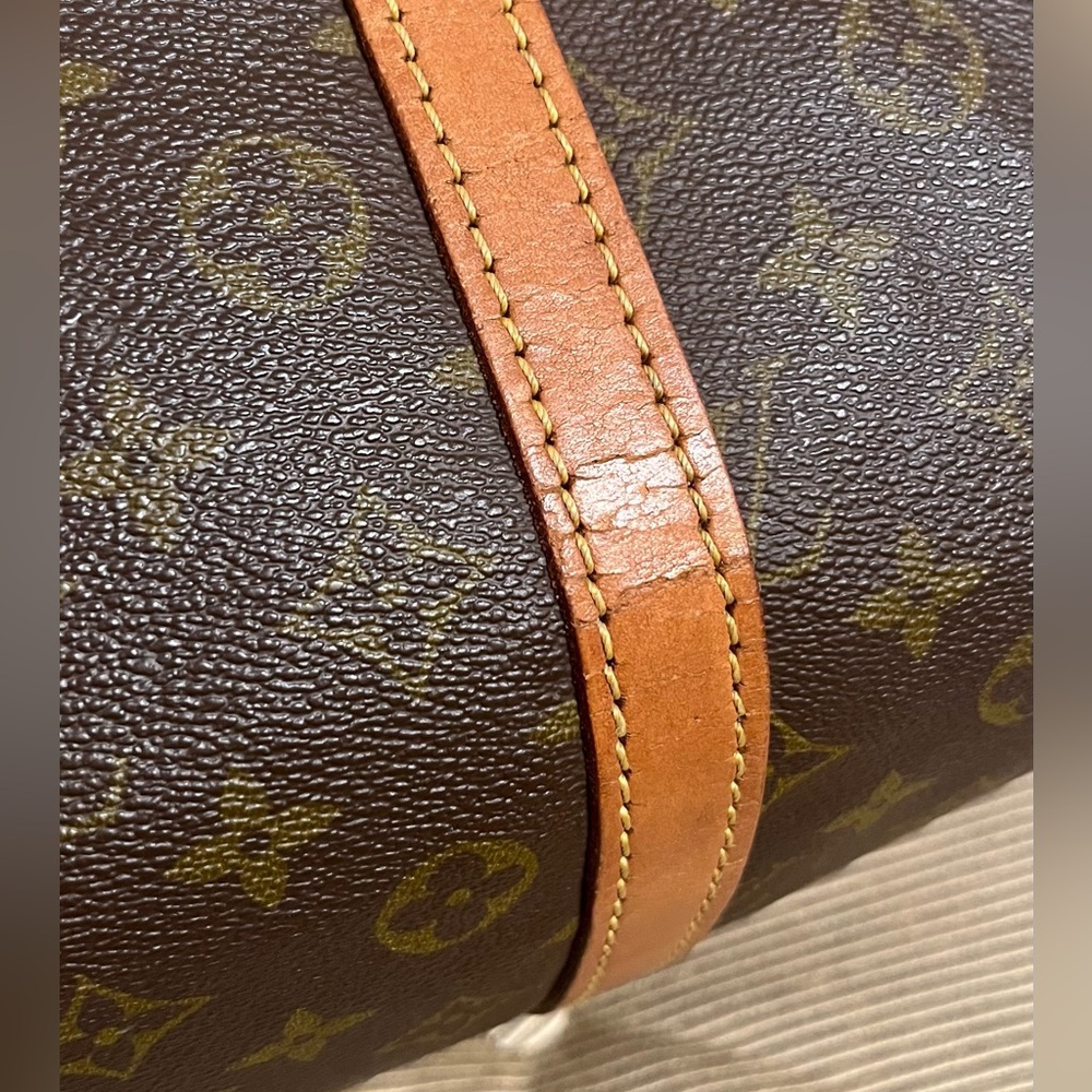 💯Authentic Louis Vuitton VINTAGE Monogram Sac Souple 35 Travel Bag - Picture 13 of 17